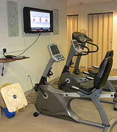 A view of our West Orange Physical Therapy treatment office with its Asian ambiance
